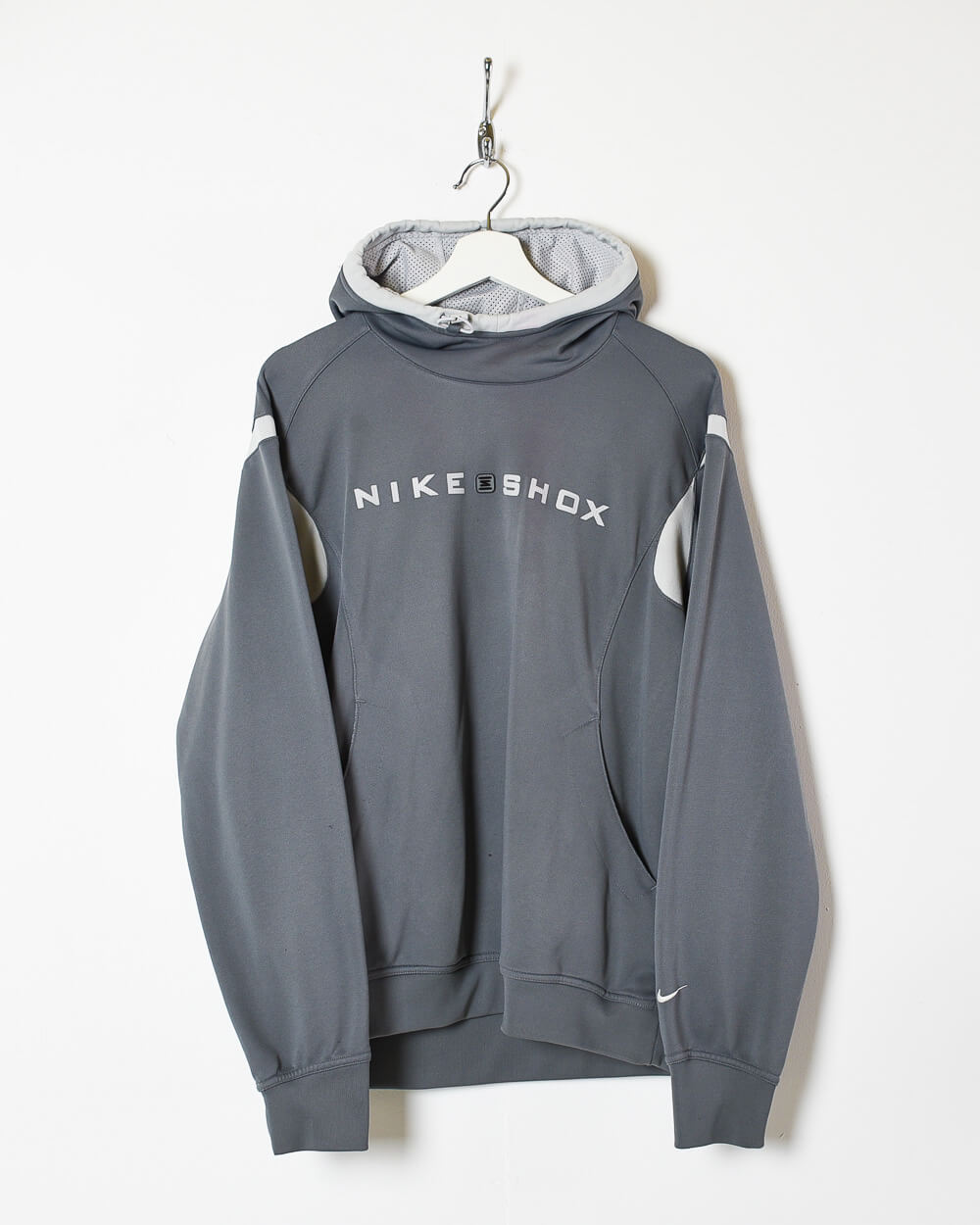 Grey Nike Shod Hoodie - Medium