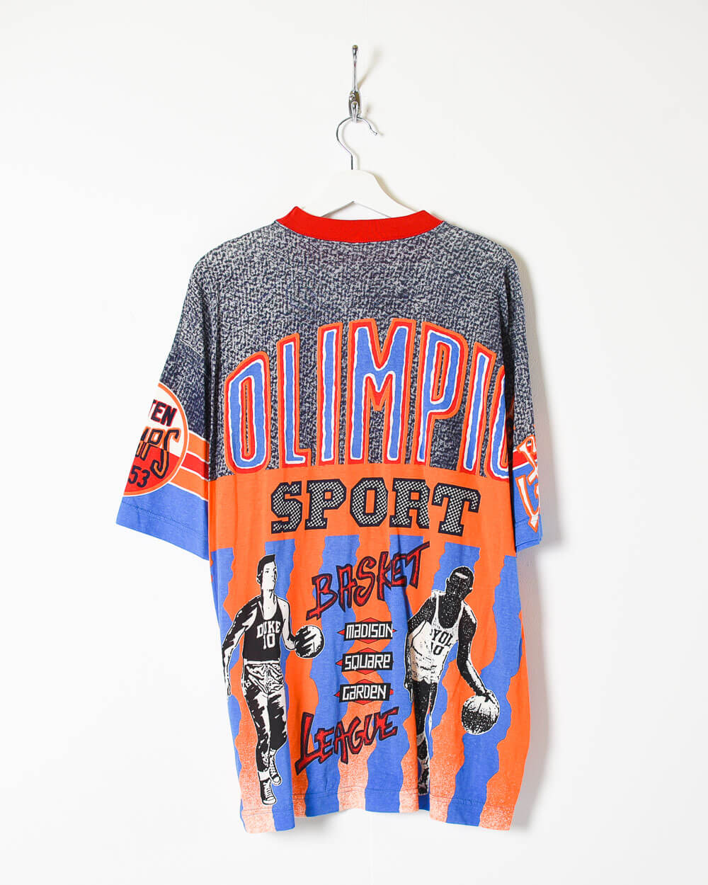 Grey Original Summer Trophy Olympic Sport Basketball T-Shirt - XX-Large