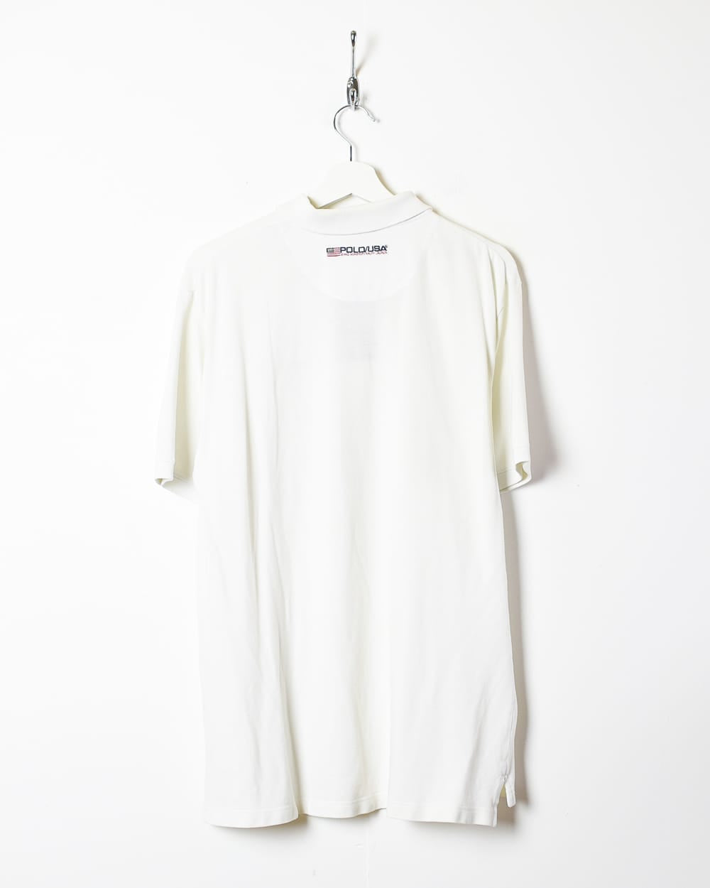White Polo USA Ralph Lauren Polo Shirt - Large