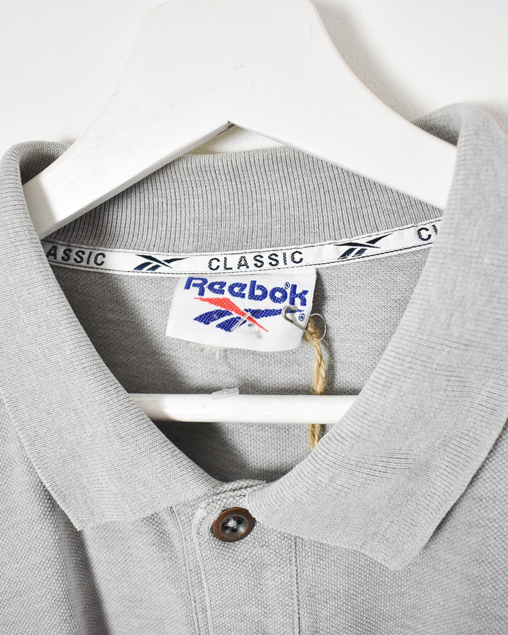 Reebok Classic Long Sleeved Polo Shirt - X-LargeB9155
