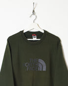 Green The North Face Sweatshirt - X-Large