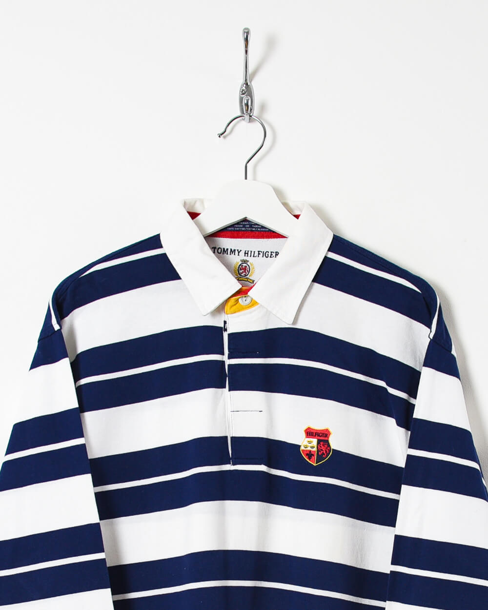Navy Tommy Hilfiger Rugby Shirt - Medium
