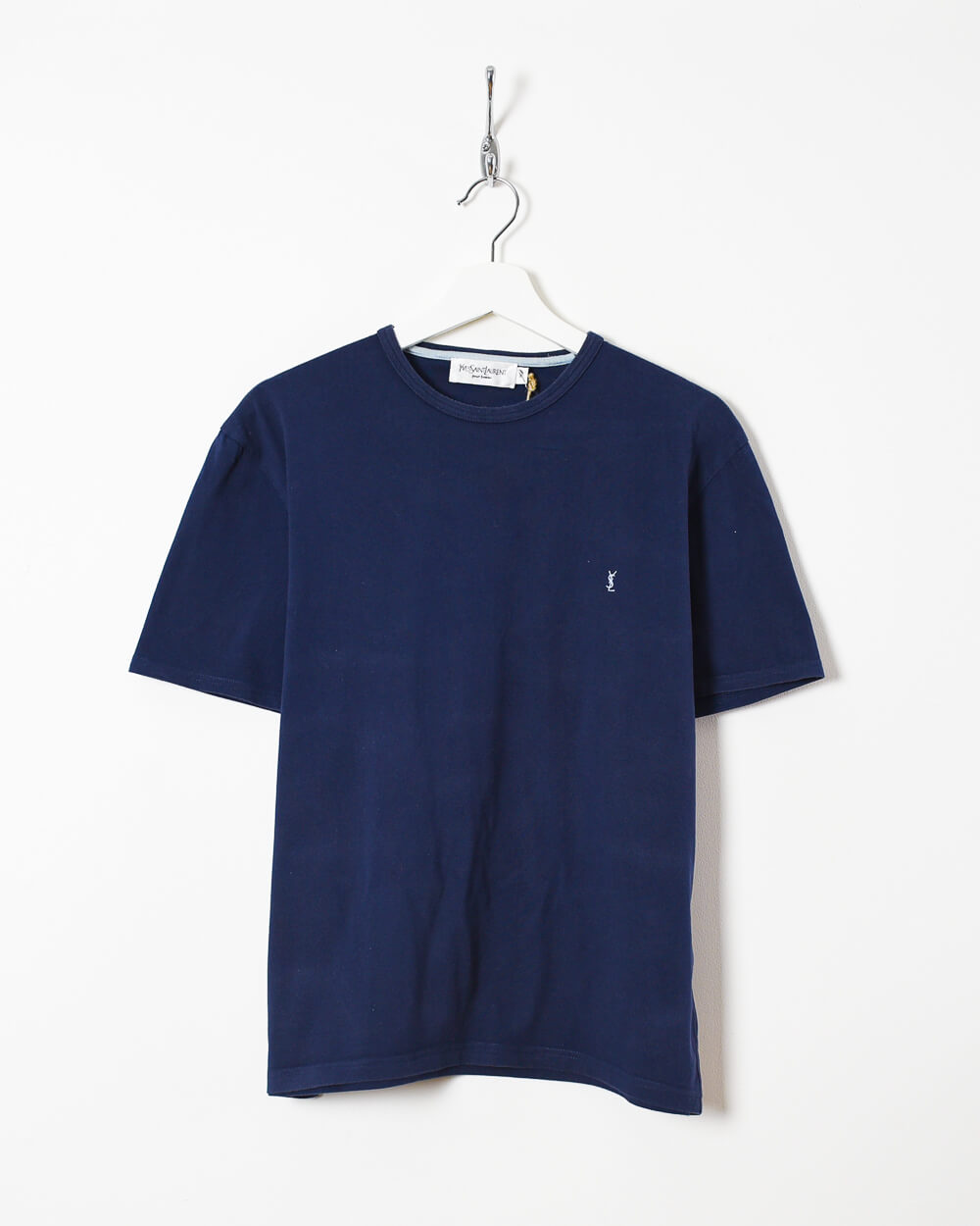 Navy Yves Saint Laurent T-Shirt - Medium