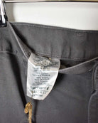 Grey Carhartt Double Knee Carpenter Jeans - W44 L32