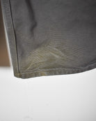 Grey Carhartt Double Knee Carpenter Jeans - W44 L32