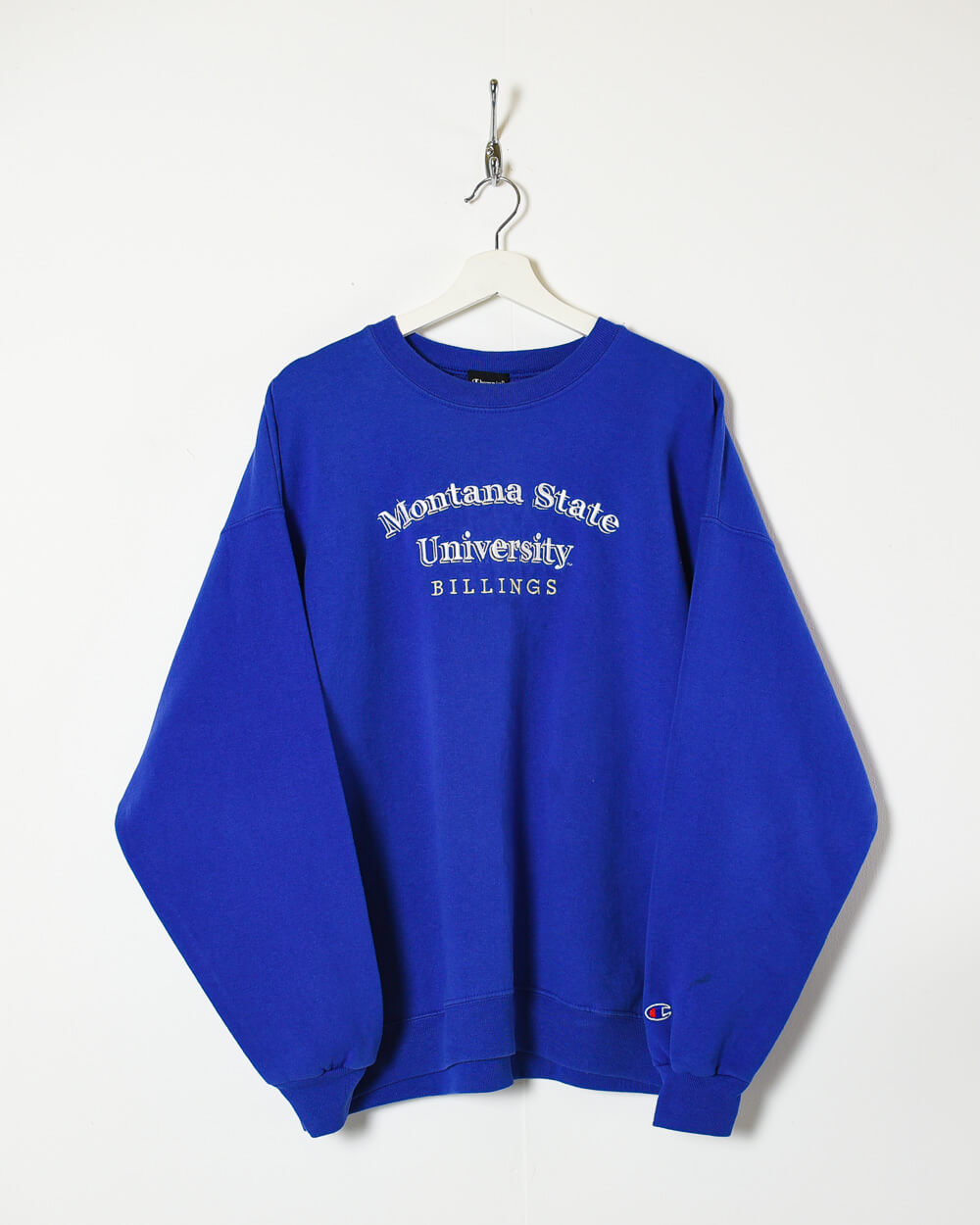 Blue Champion Montana State University Billings Sweatshirt - Large