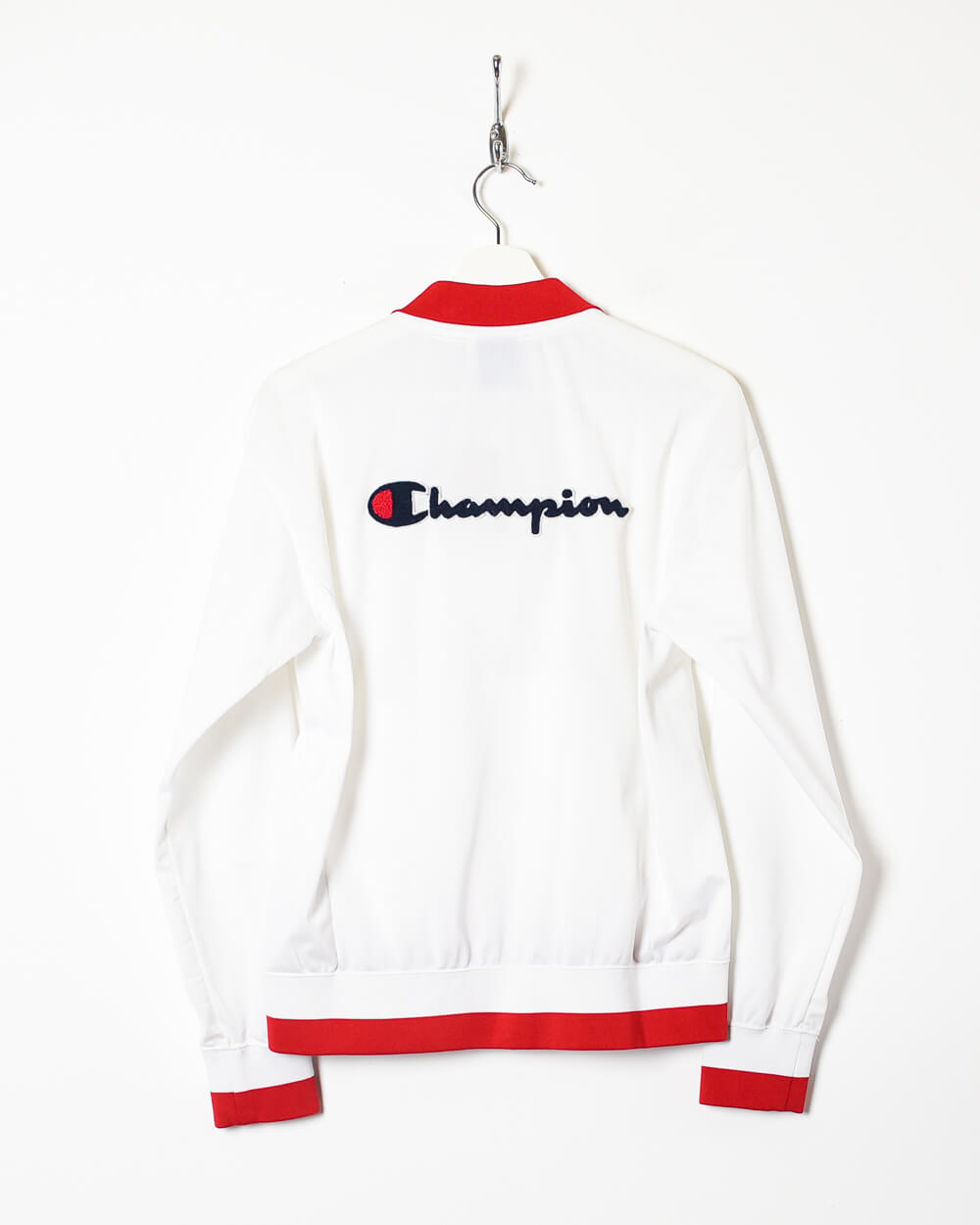 White Champion Women's Tracksuit Top - Large 