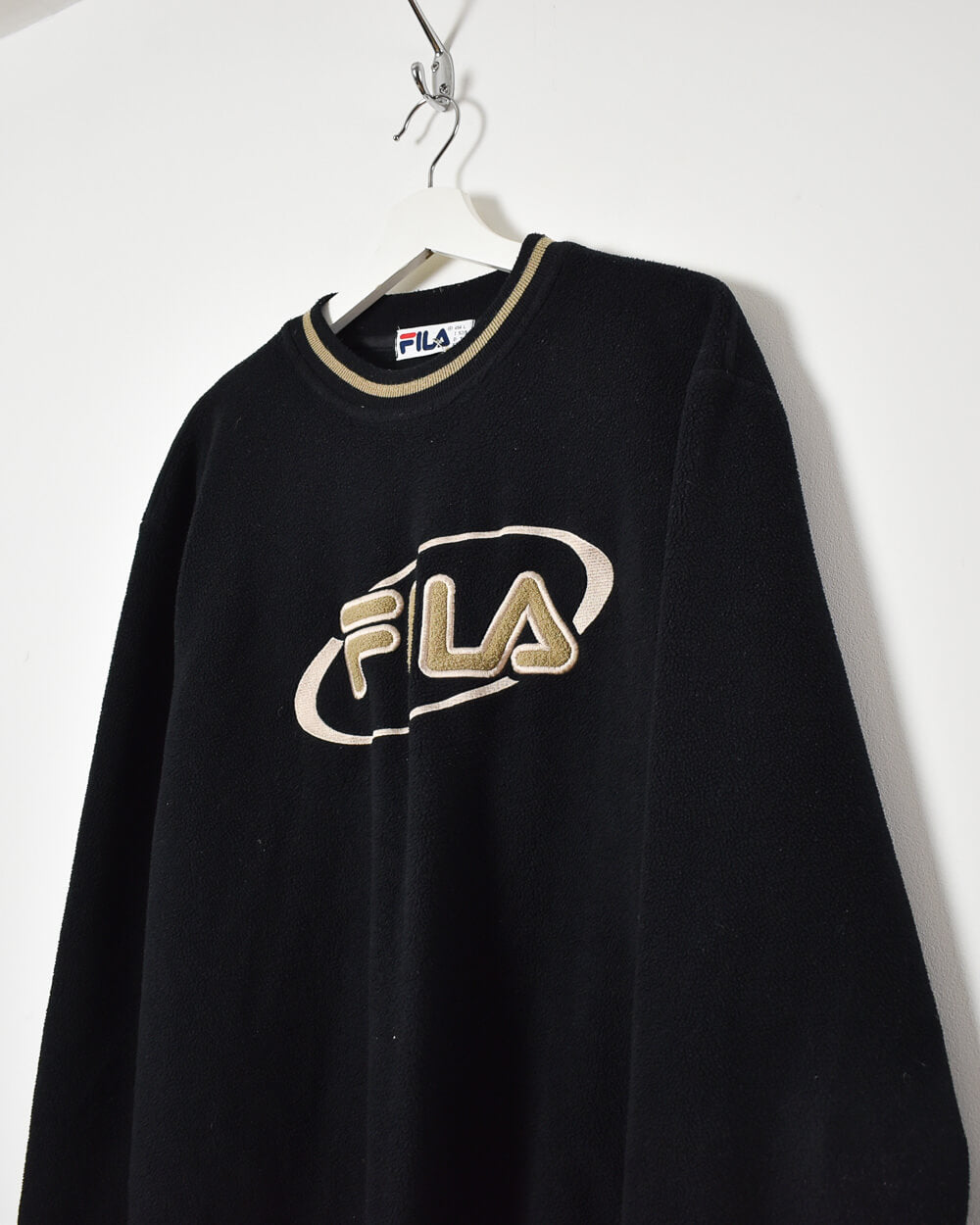 Black Fila Pullover Fleece - X-Large
