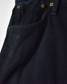 Black Levi's 501 Jeans - W36 L30