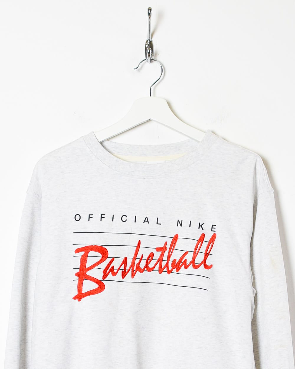 Stone Nike Official Basketball Sweatshirt - Medium