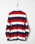 White Ralph Lauren Rugby Shirt -  Large
