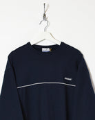 Navy Reebok Sweatshirt - Medium