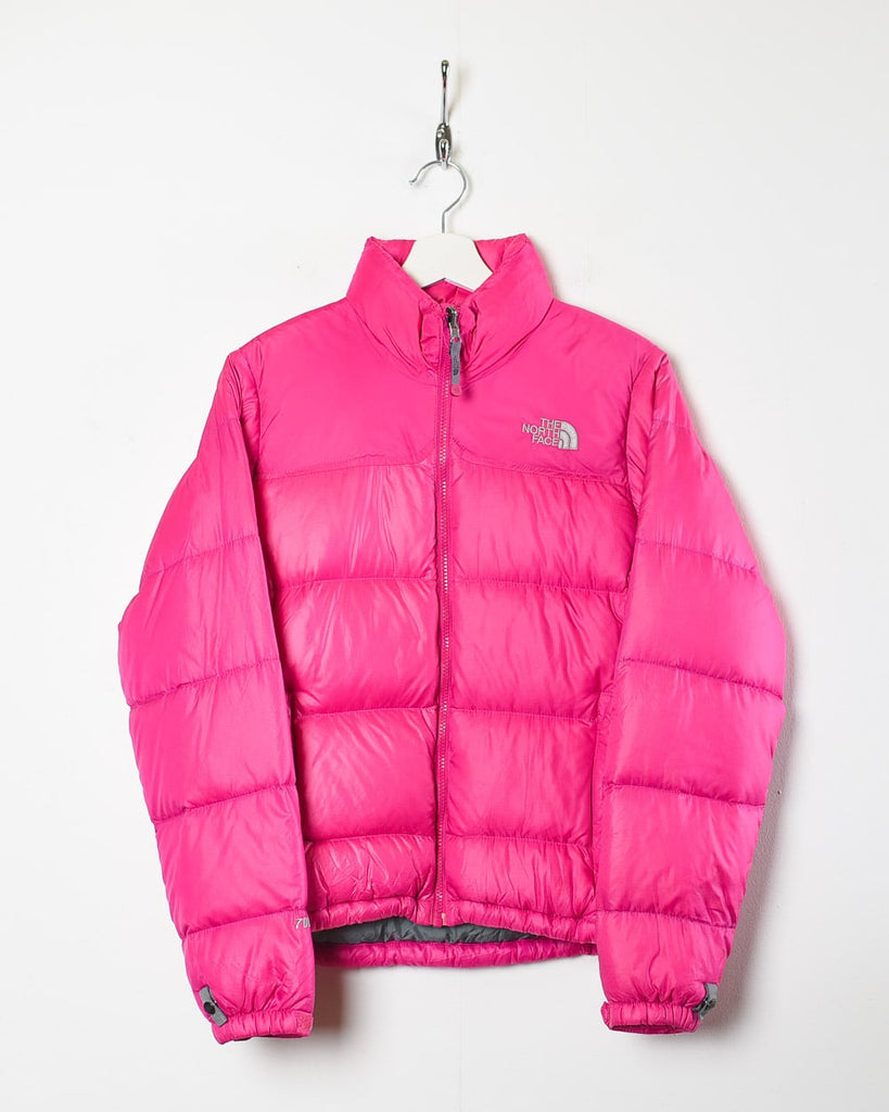 Vintage 90s Pink The North Face Nuptse 700 Down Puffer Jacket