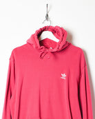 Pink Adidas Hoodie - Large