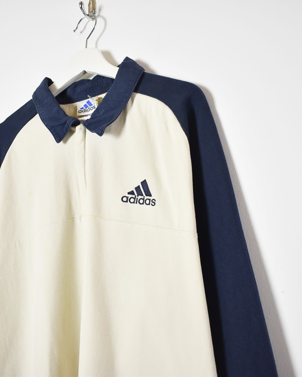 Neutral Adidas Rugby Shirt - X-Large