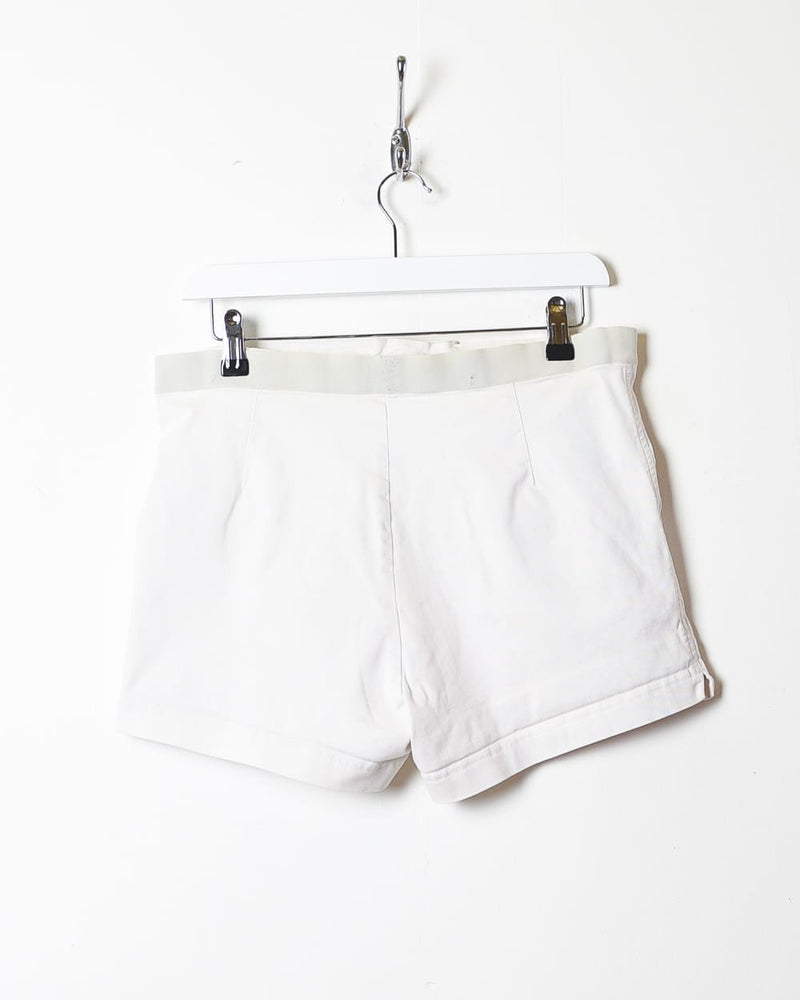 White Adidas Tennis Shorts - Small