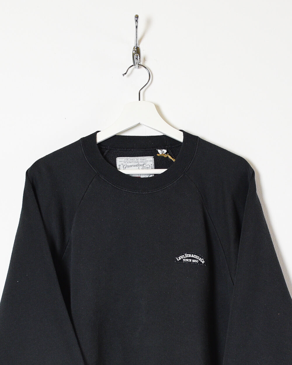 Black Levi Strauss & Co Since 1850 Sweatshirt - Medium