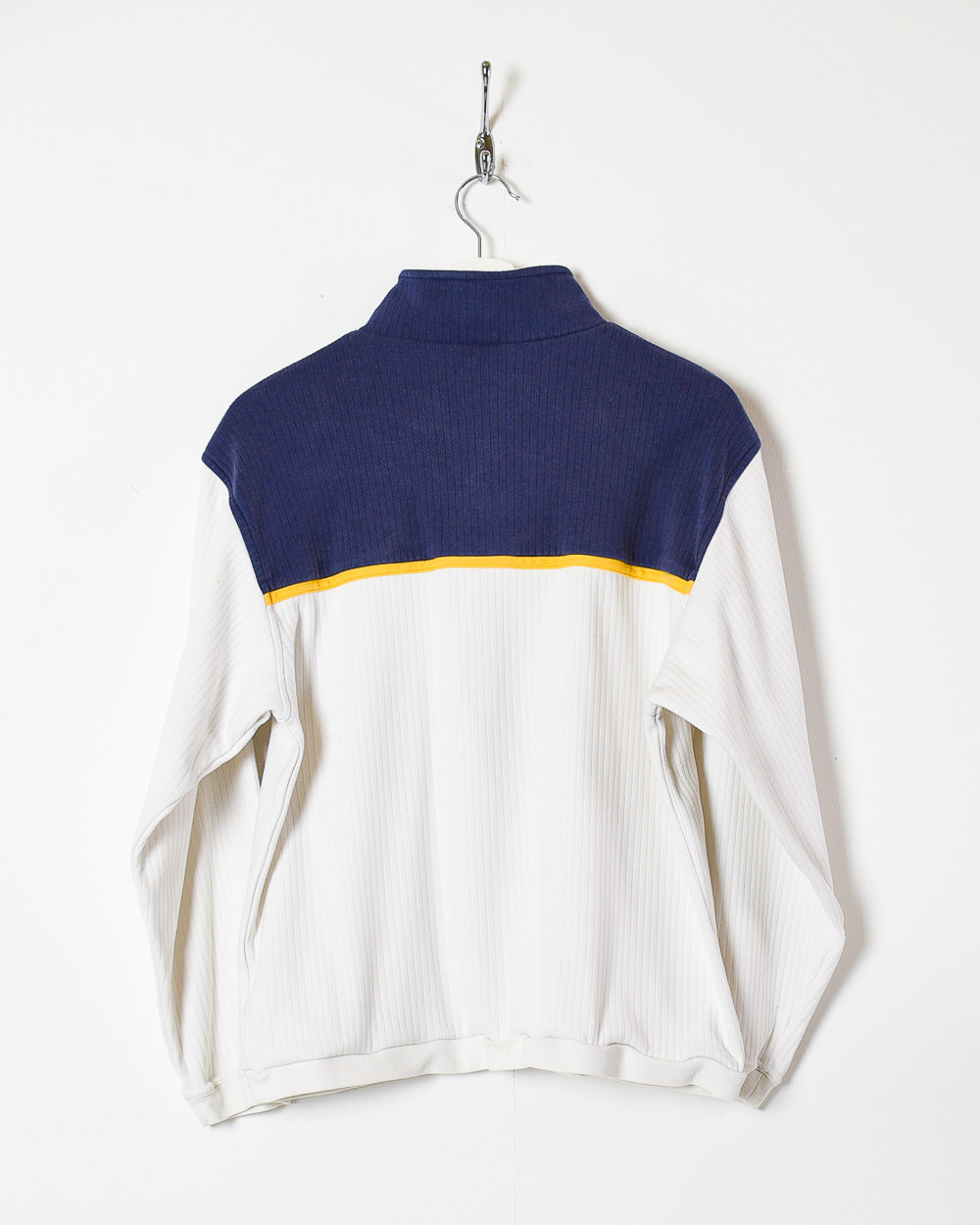 White Nike 1/4 Zip Women's Sweatshirt - Medium