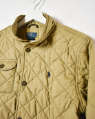 Neutral Polo Ralph Lauren Women's Padded Jacket - Large women's