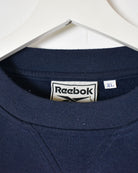 Navy Reebok Sweatshirt - X-Large