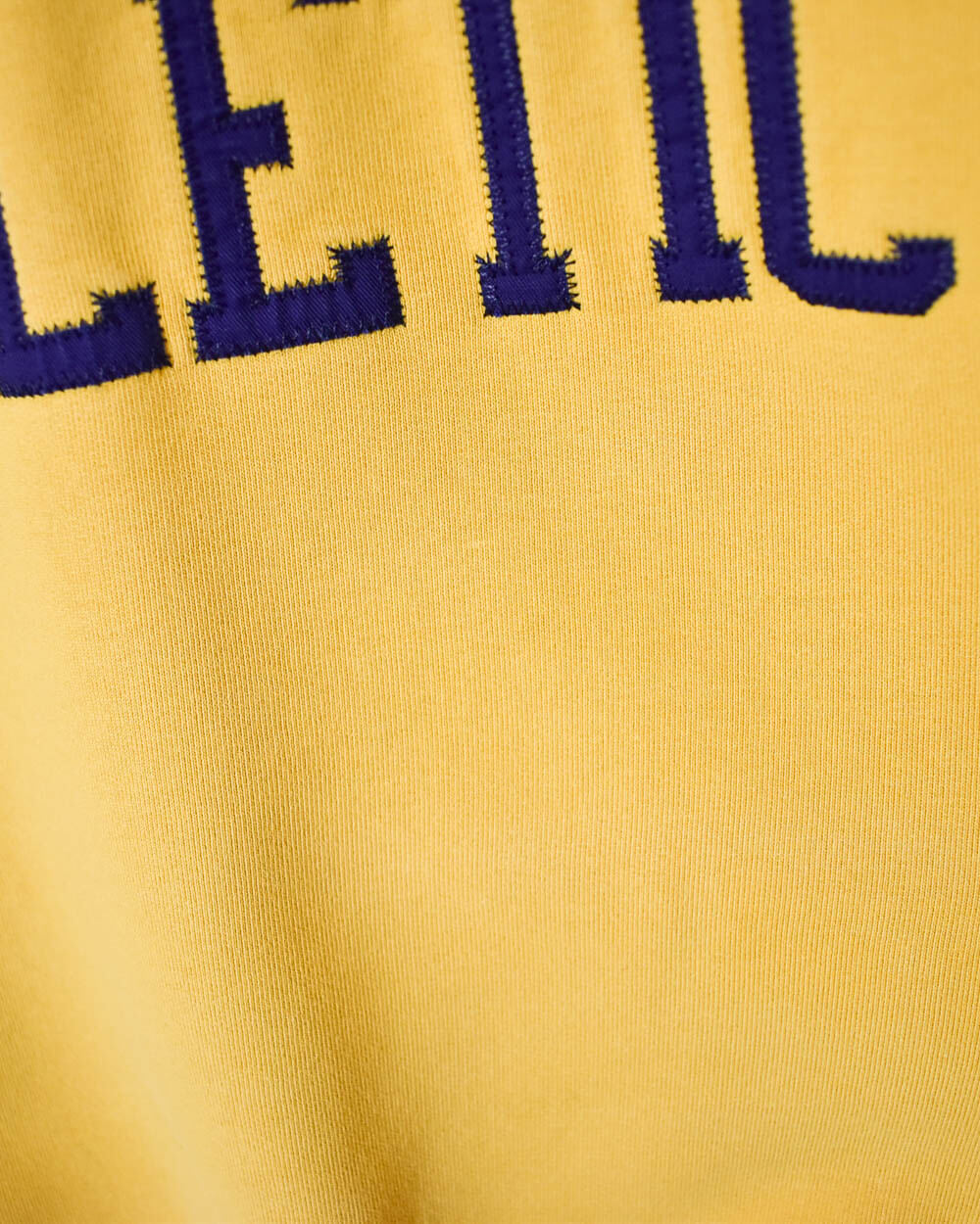 Yellow Russell Athletic Sweatshirt - X-Large