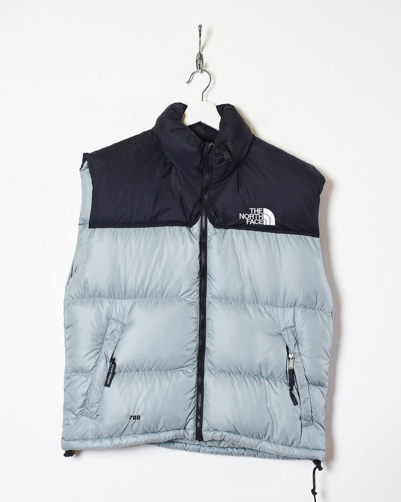Vintage 90s Grey The North Face Women's 700 Down Gilet - Large