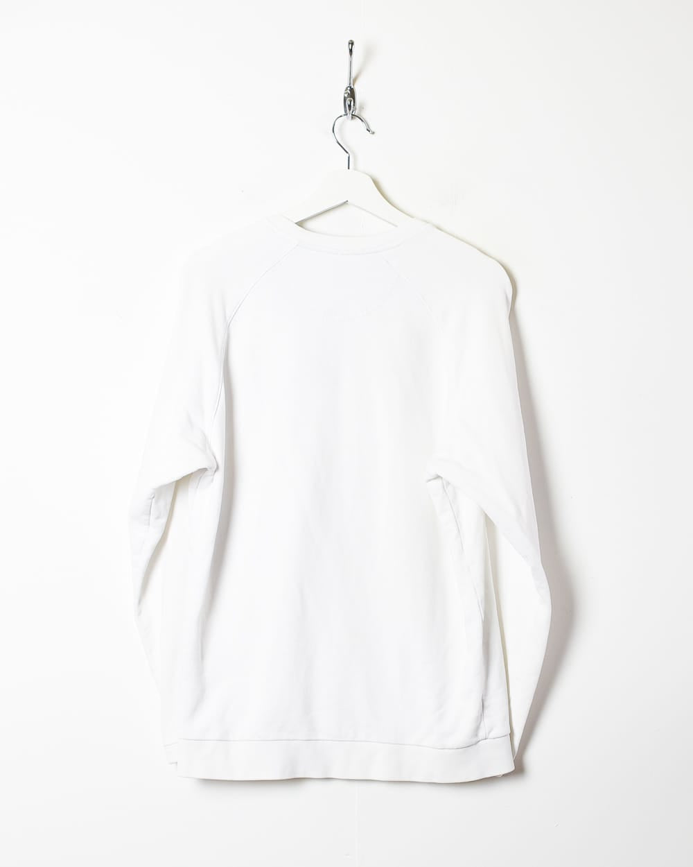 White Adidas Sweatshirt - Small
