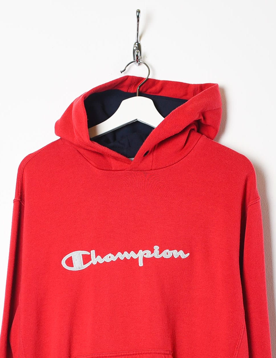 Red Champion Hoodie - Medium