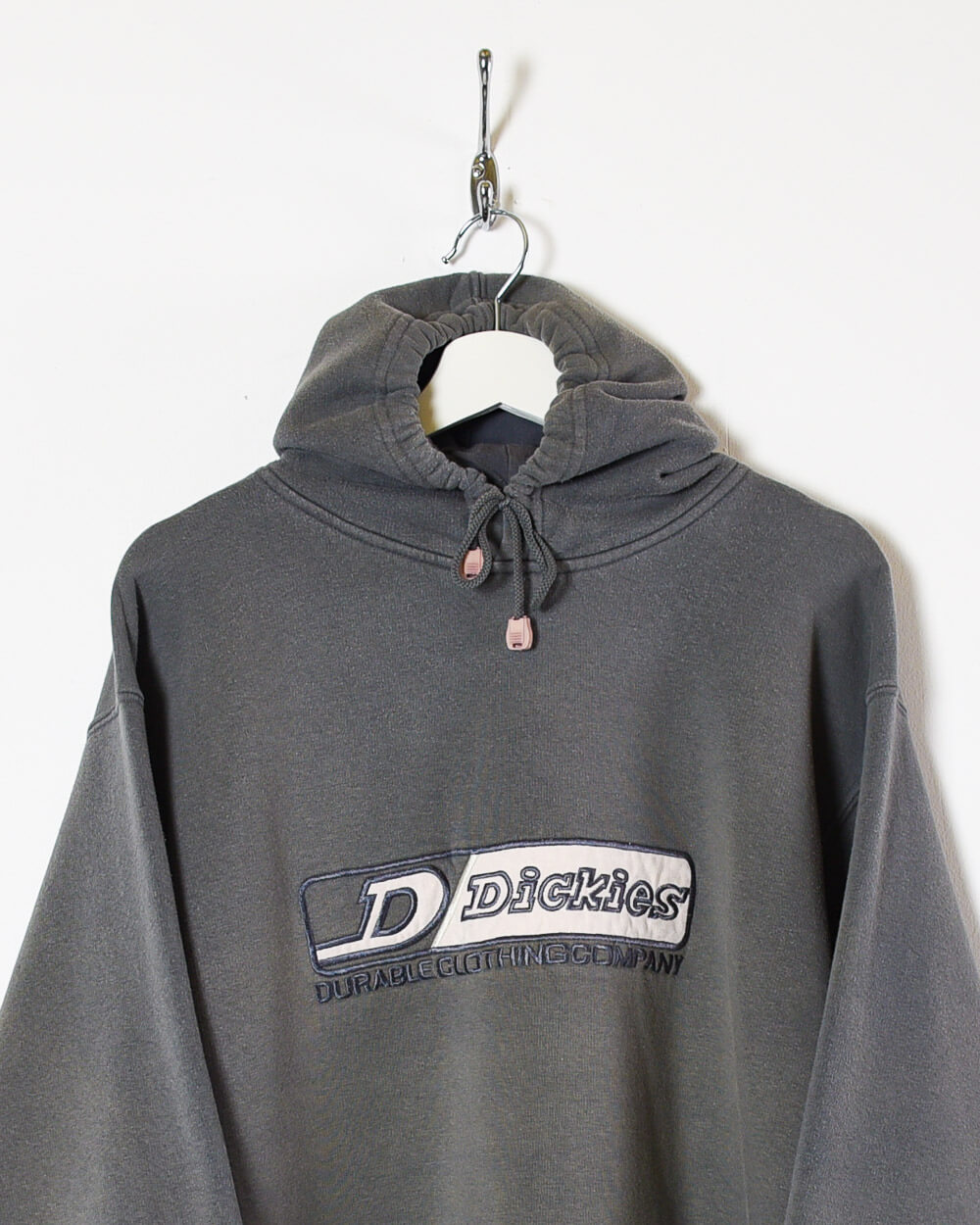 Grey Dickies Durable Clothing Company Hoodie - Large