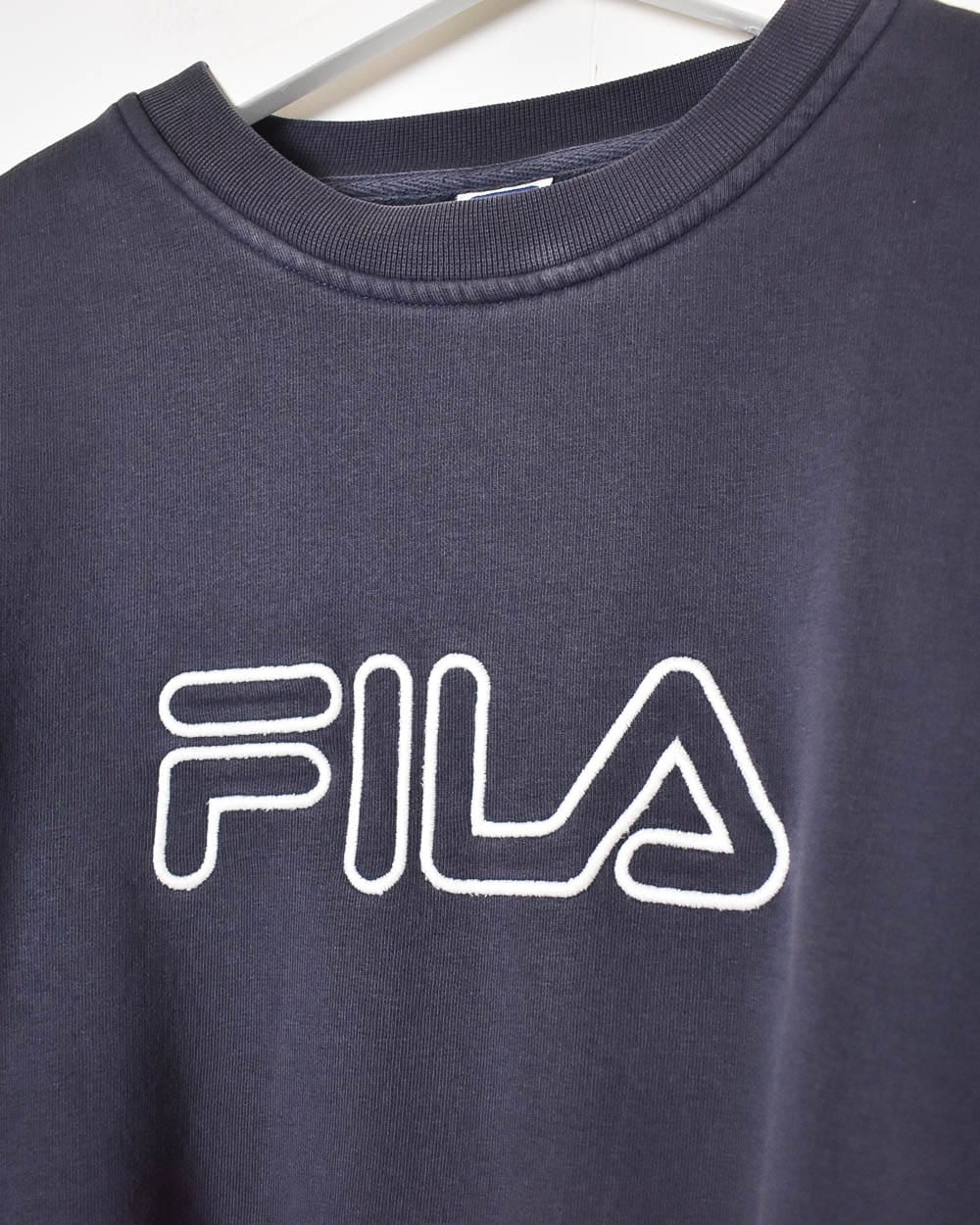 Navy Fila Sweatshirt - Medium