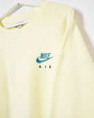 Yellow Nike Air Sweatshirt - XX-Large
