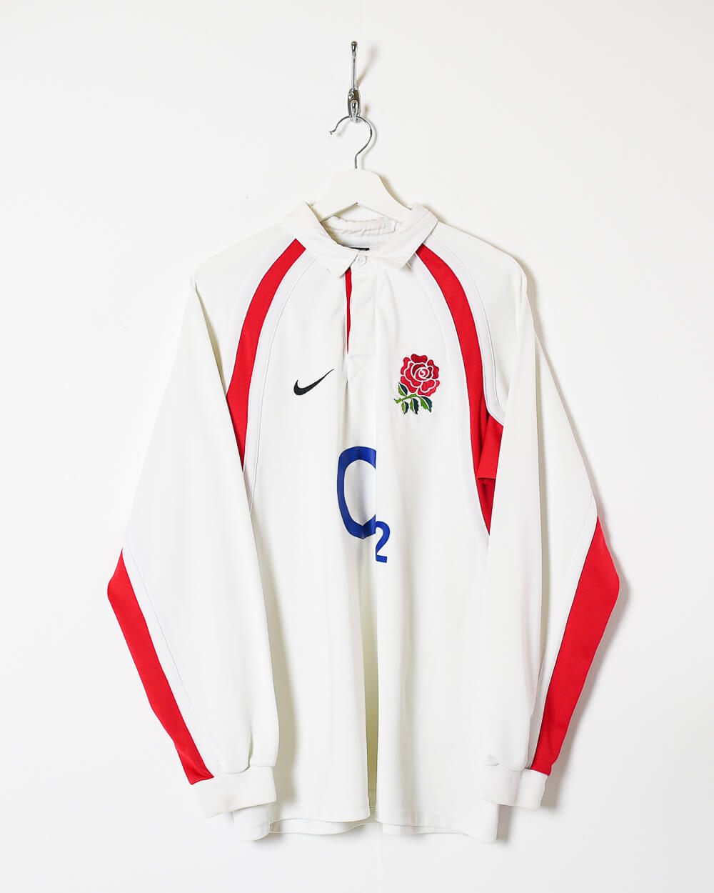White Nike England Rugby Shirt - Large
