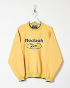 Yellow Reebok Sweatshirt - Small