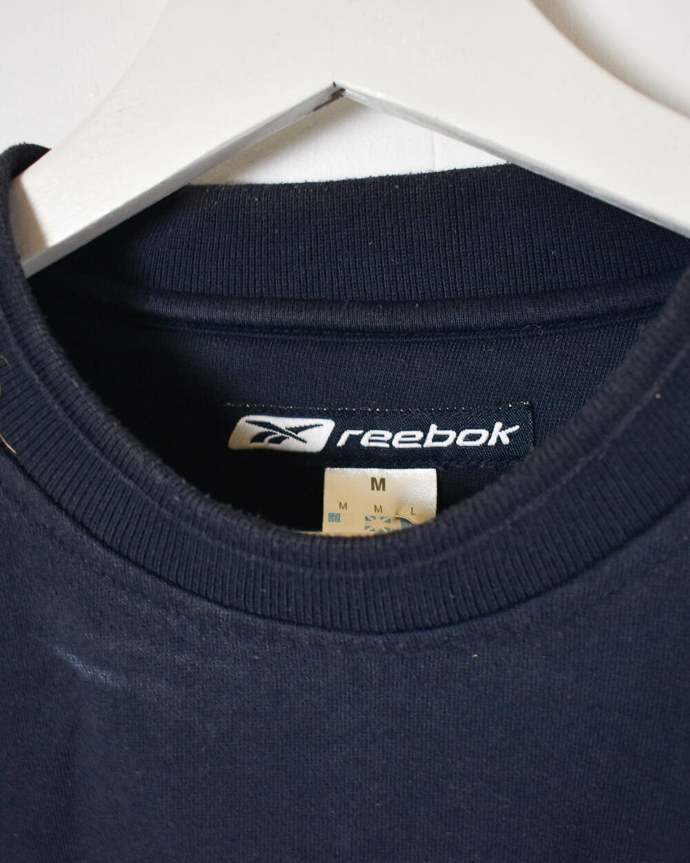 Navy Reebok Sweatshirt - Medium