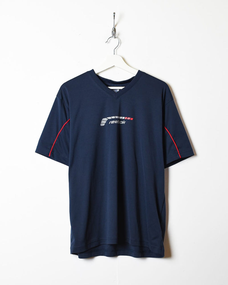 Navy Reebok T-Shirt - Large