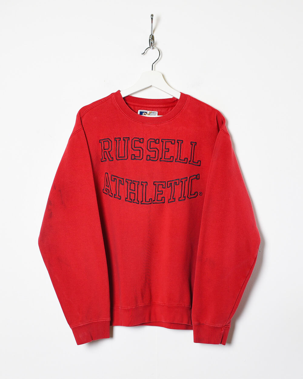 Vintage 90s Red Russell Athletic Sweatshirt - Medium Cotton– Domno