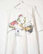 White Dr Seuss T-Shirt - X-Large
