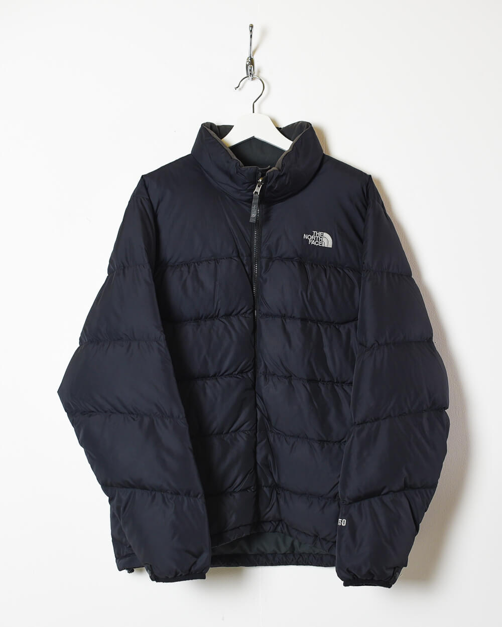 Black The North Face 550 Down Puffer Jacket - Large