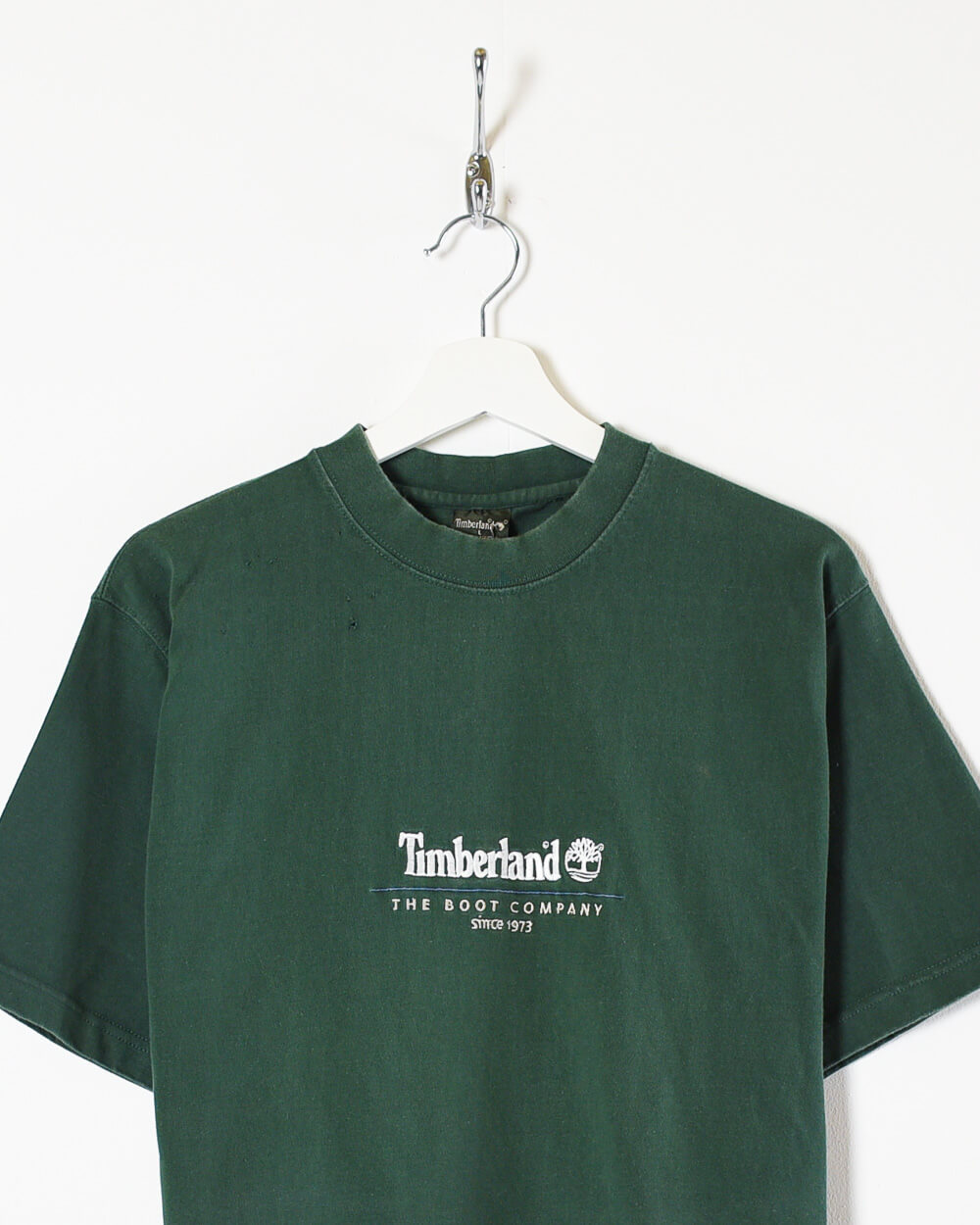 Green Timberland The Boot Company Since 1973 T-Shirt - Large