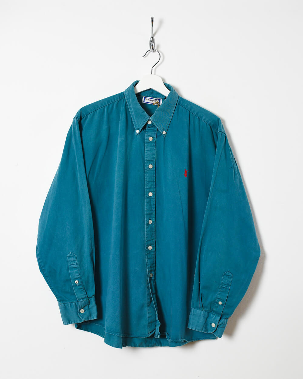 Blue Yves Saint Laurent Shirt - X-Large