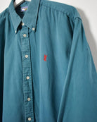 Blue Yves Saint Laurent Shirt - X-Large