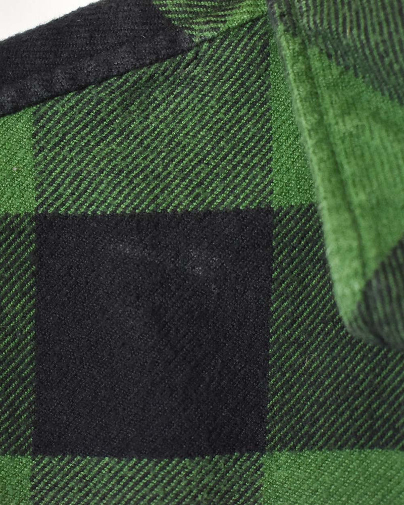 Green Dickies Flannel Shirt - Medium