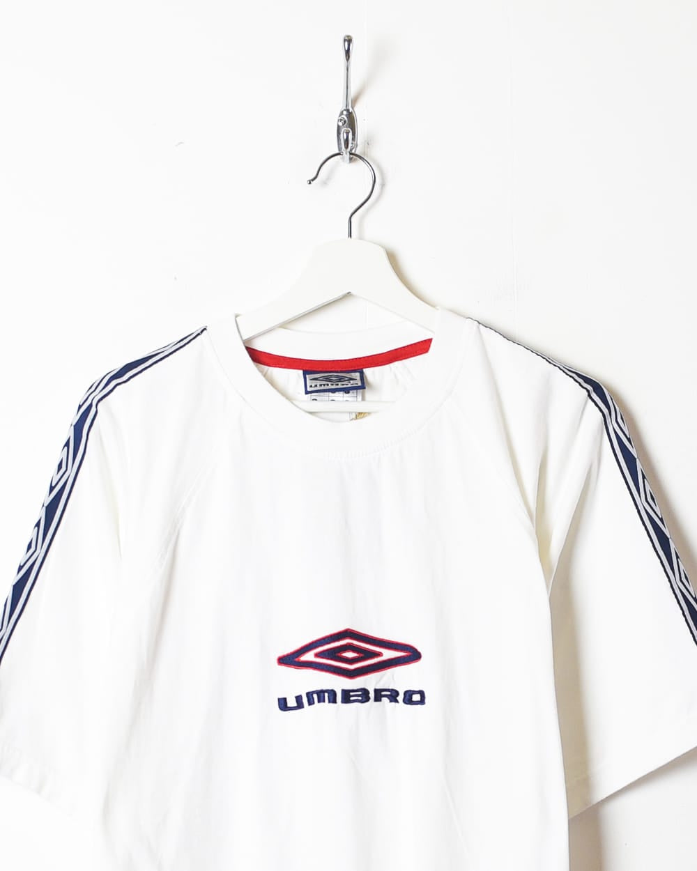 White Umbro T-Shirt - Large