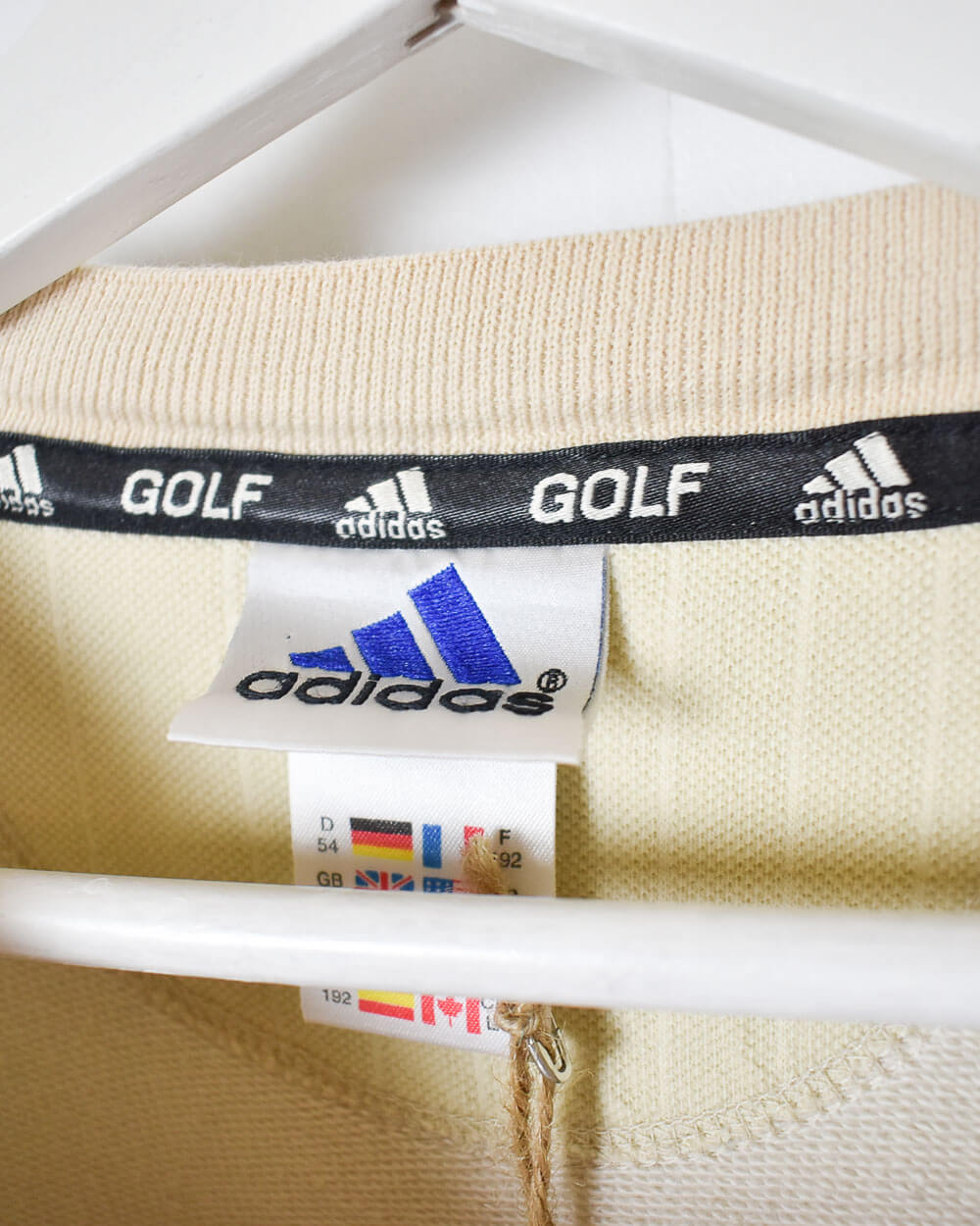 Neutral Adidas Golf Sweatshirt - Large
