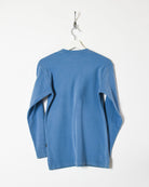 Blue Adidas Long Sleeved T-Shirt - Small