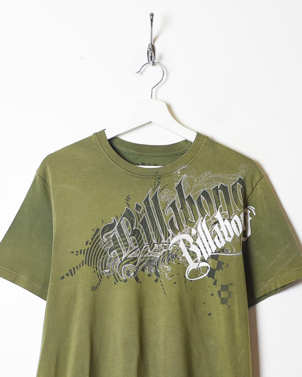 Khaki Billabong T-Shirt - Small