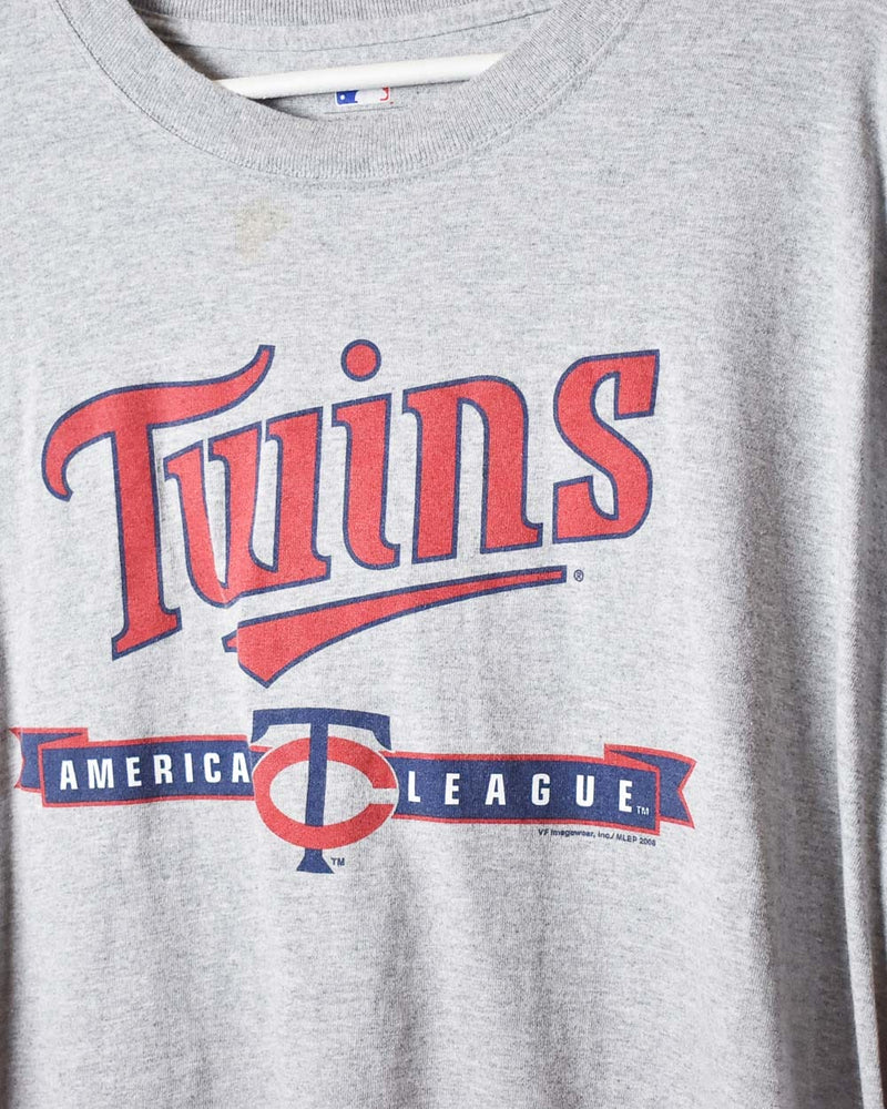 Vintage 00s Stone MLB Minnesota Twins T-Shirt - X-Large Cotton– Domno  Vintage