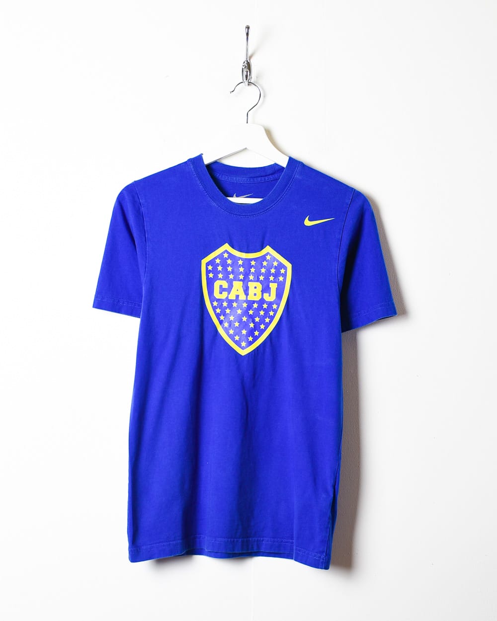 Kristus markør Lionel Green Street Vintage 00s Blue Nike Club Athletico Boca Juniors T-Shirt - X-Small Cotton–  Domno Vintage