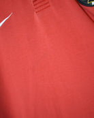 Red Nike Team Stade Toulouse Rugby Shirt - Large