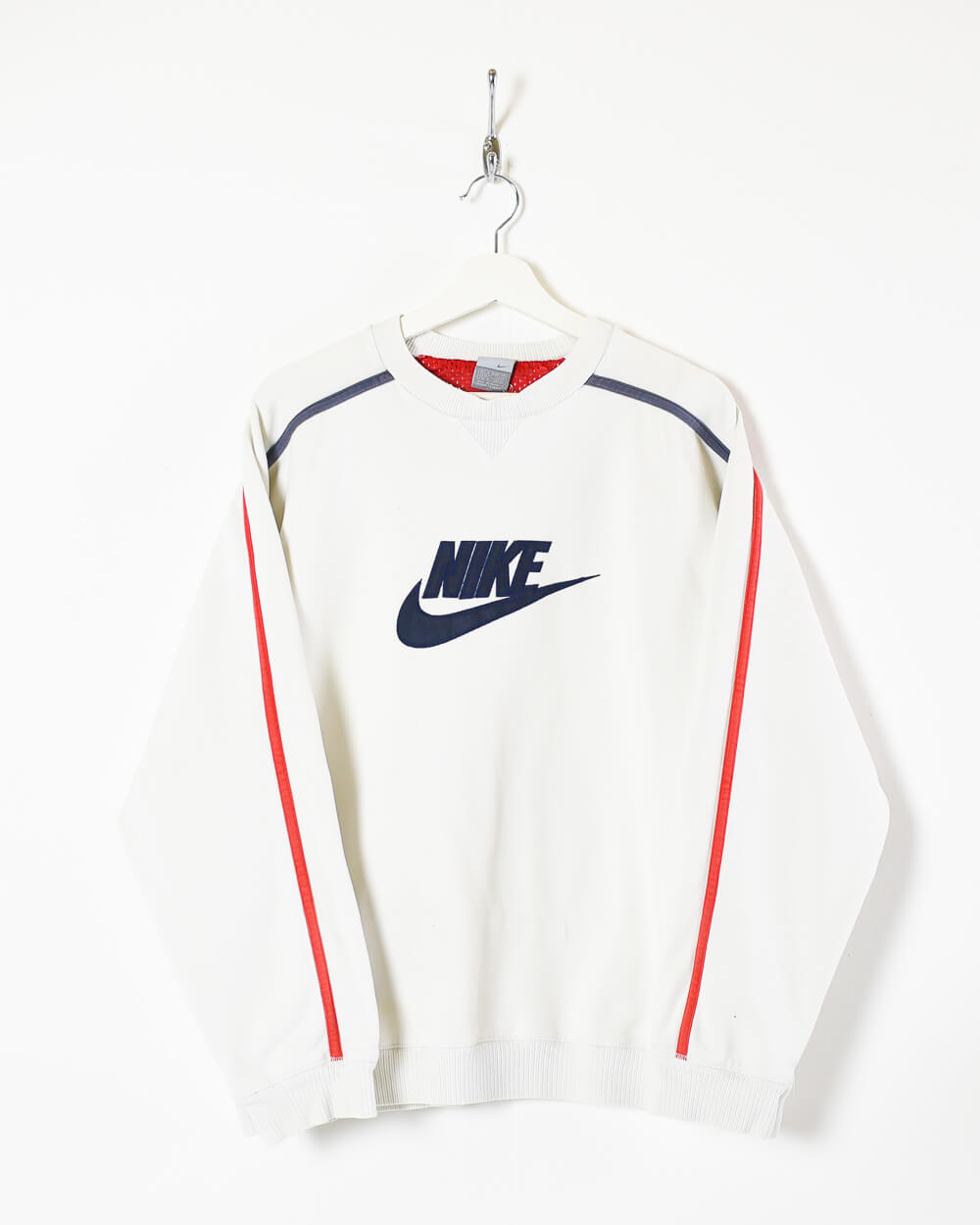 White Nike Sweatshirt - X-Large